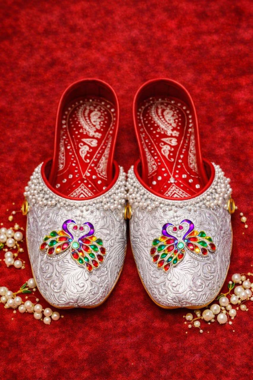 silver leaf pattern crystal strap ethnic sandals silver leaf pattern crystal strap ethnic sandals